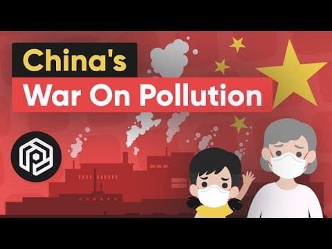 Čínský boj proti znečištěnému ovzduší