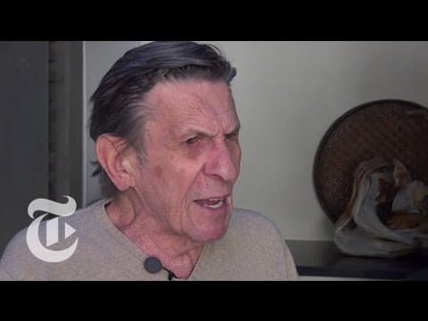 Leonard Nimoy o vulkánském pozdravu