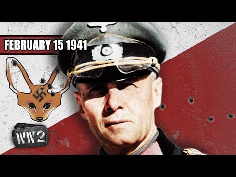 Erwin Rommel přijíždí do Afriky
