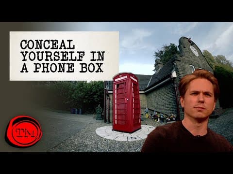 Skryjte se uvnitř telefonní budky