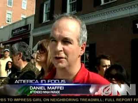 Každoroční průvod ninjů opět nikdo neviděl