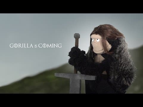 Hra o trůny s gorilákem