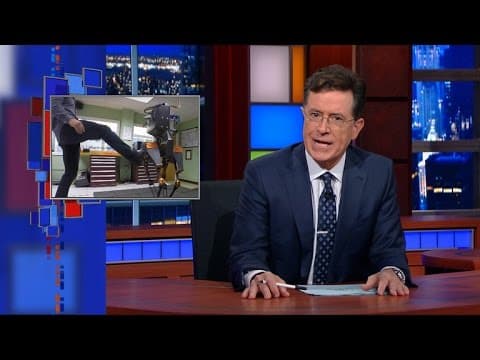 Stephen Colbert - Nerdi versus roboti