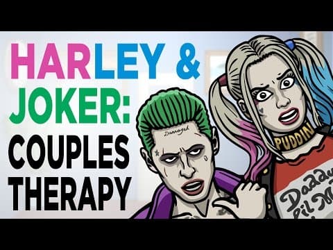 Joker a Harley na párové terapii