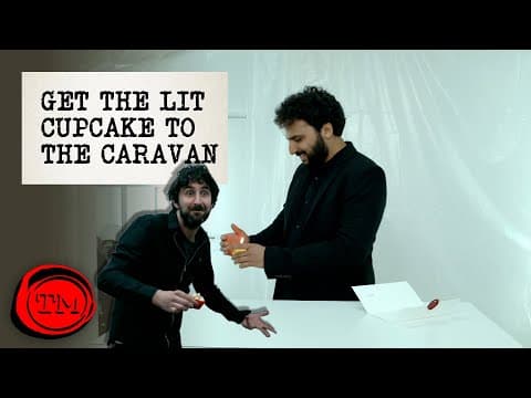 Plamenem z cupcaku zapalte svíčku v přívěsu