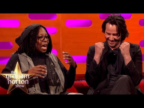 Whoopi a Keanu o talk show a filmech