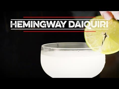 Jak namíchat Hemingway Daiquiri
