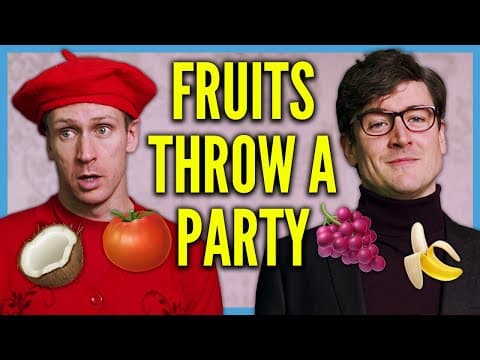Ovoce pořádá párty