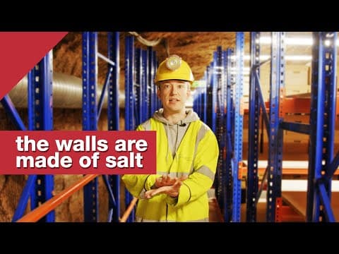 Archiv v solném dole