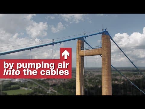 Jak zastavit rezavění obrovského mostu