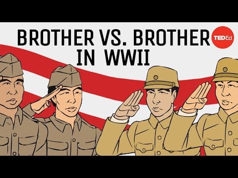 Japonští bratři jako váleční nepřátelé