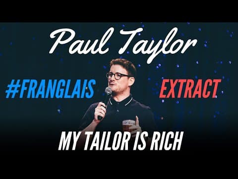 Paul Taylor – Francouzi mají strašnou angličtinu