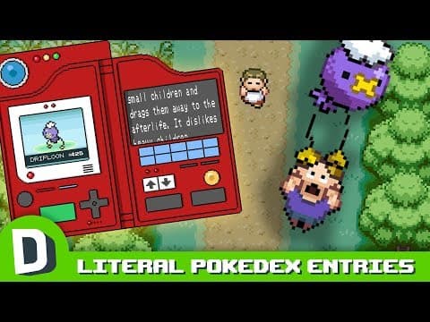 Kdyby byly záznamy v Pokédexu doslovné 1