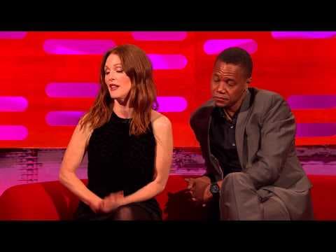 Julianne Moore a Cuba Gooding Jr. u Grahama Nortona