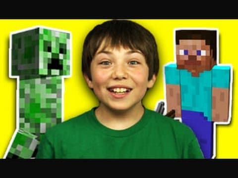 Děti reagují na Minecraft