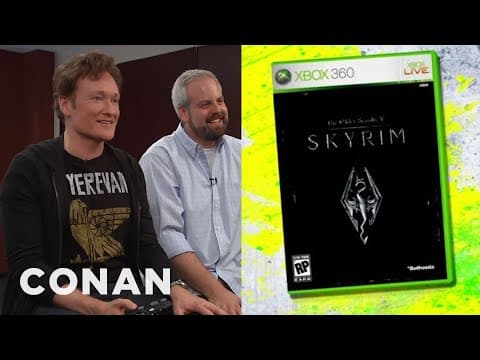 Conan recenzuje Skyrim