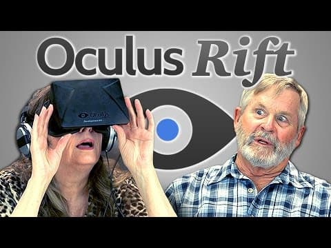 Důchodci reagují na Oculus Rift