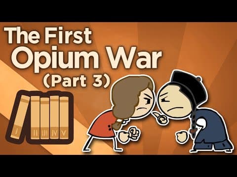 První opiová válka: Politika dělových člunů