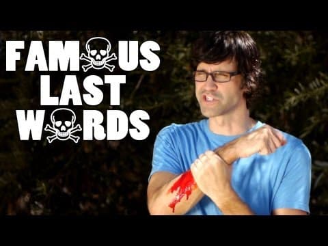 Poslední věty před smrtí