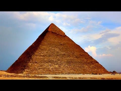 Jak se stavěly pyramidy?