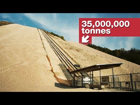 Pojďte si zalyžovat na hromadě těžebního odpadu