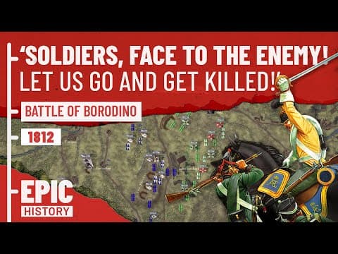 Nejkrvavější den napoleonských válek – Bitva u Borodina