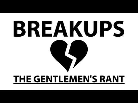 Názor gentlemanů na rozchody