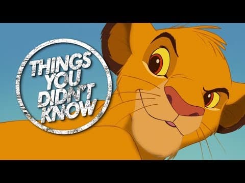 9 věcí, které jste nevěděli o Lvím králi