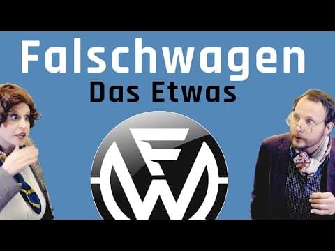 Falschwagen cars: Das Etwas - The Well Stuffed Beaver