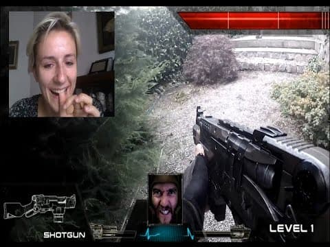 Chatroulette zombie střílečka