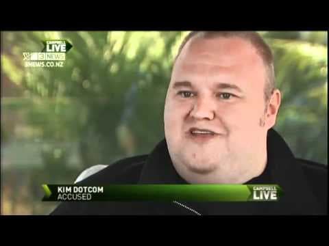Kim Dotcom o Megauploadu