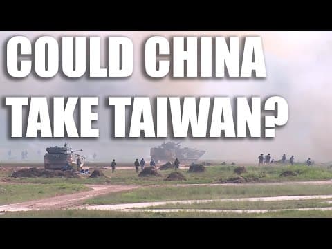 Jak by vypadal čínský útok na Tchaj-wan?