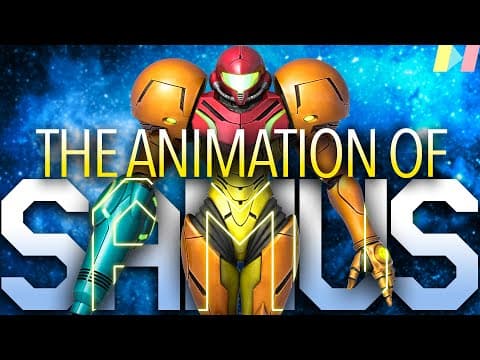 Animace Samus z herní série Metroid