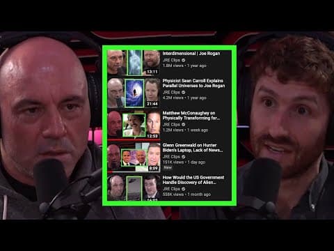 Joe Rogan a Tristan Harris o doporučovacích algoritmech