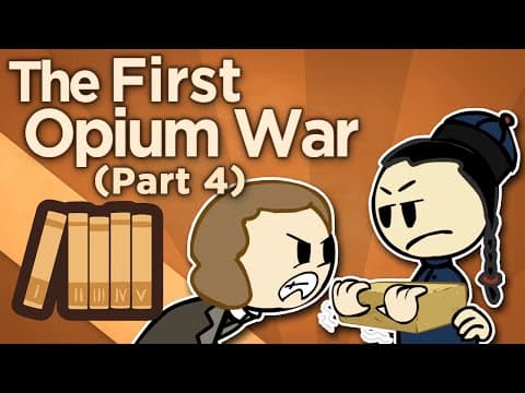 První opiová válka: Vzplanutí a kapitulace