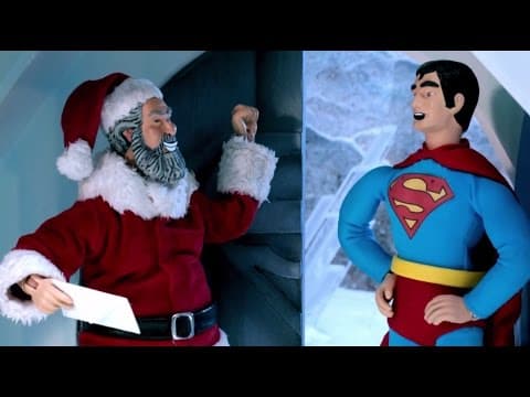 Santa vs Superman