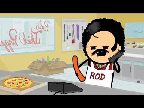 Velká klobásová pizza