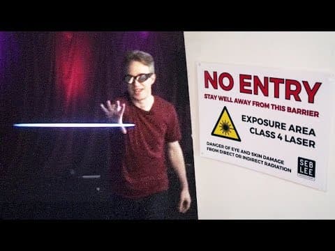 Jak ve vzduchu zastavit laserový paprsek