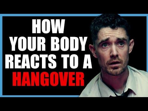 Jak tělo reaguje na kocovinu