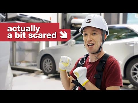 Plně automatizované parkování v Japonsku