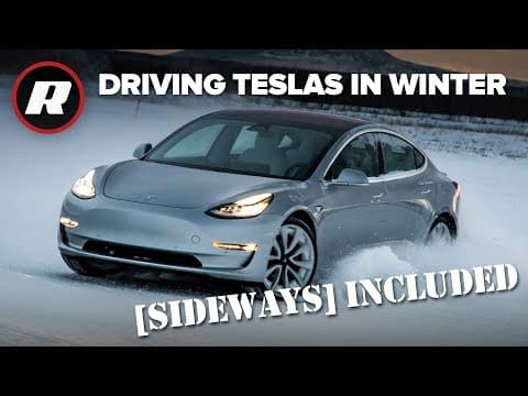 Zvládne Tesla jízdu na sněhu?