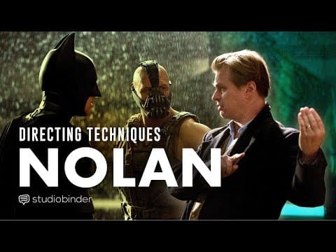Jak Christopher Nolan režíruje filmy