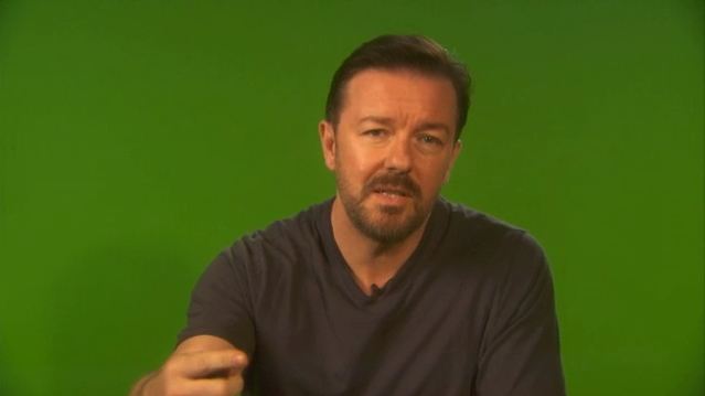 Ricky Gervais falešně u Conana